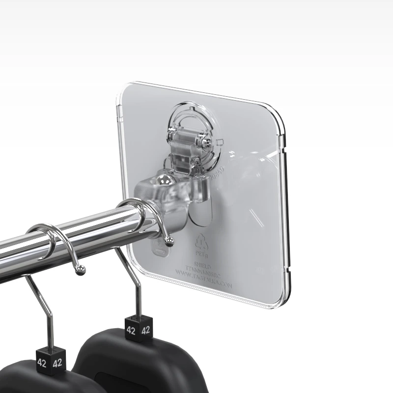 100 x 100 RC shield rear view with hangers