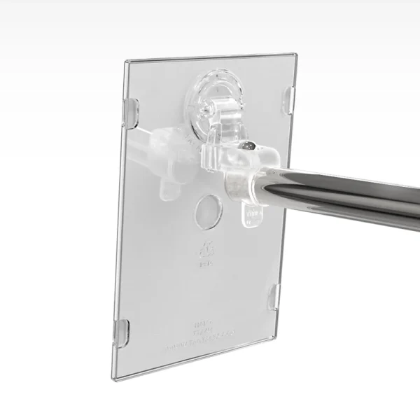 a6 halo transparent rear view tag talka