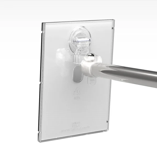 a6 shield rear view on arm